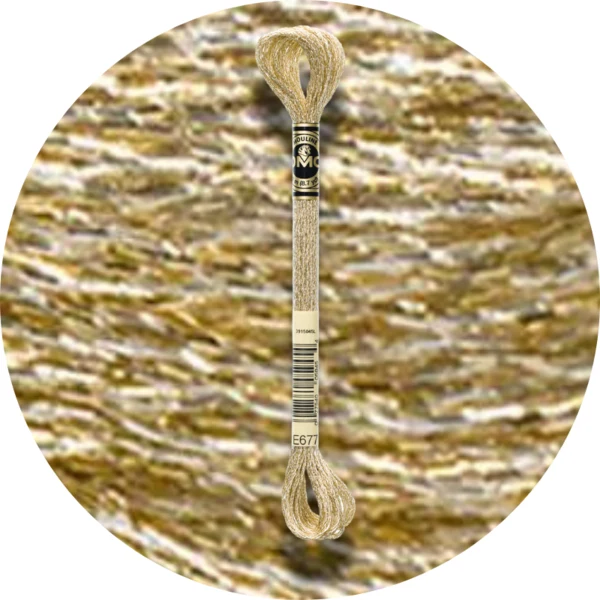 DMC Mouliné Light Effects Broderigarn
